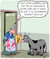 Cartoon: Memoire (small) by Karsten Schley tagged memoires,animaux,nutrition,industrie,mariage