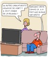 Cartoon: Menace de Mort (small) by Karsten Schley tagged dessinateurs,mort,environnement,commentaires,haineux,climat