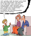 Cartoon: Misstrauensvotum (small) by Karsten Schley tagged politik,familie,eltern,kinder,ernährung,erziehung,protest,generationen,konflikte,gesellschaft