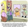Cartoon: Nicht traurig sein! (small) by Karsten Schley tagged jobs,jobabbau,entlassungen,wirtschaft,business,arbeit,arbeitgeber,arbeitnehmer