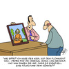 Cartoon: Nicht zu glauben!! (small) by Karsten Schley tagged kunst,flohmärkte,verkäufer,käufer,fälschungen,kunstfälscher,mona,lisa,verbrechen,geld