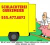 Cartoon: PC-Spiele machen gewalttätig! (small) by Karsten Schley tagged gewalt,ernährung,computerspiele