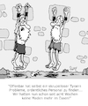 Cartoon: Personalmangel (small) by Karsten Schley tagged personal,personalmangel,fachkräfte,tyrannen,justiz,folter,ernährung,politik,wirtschaft,gesellschaft