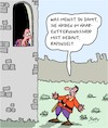 Cartoon: Pfusch!! (small) by Karsten Schley tagged literatur,märchen,legenden,schönheit,frauen,kosmetik,männer,medien,prinzen,rapunzel