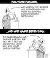 Cartoon: Politiker-Phrasen (small) by Karsten Schley tagged politik,politiker,phrasen,wählerinnen,wähler,bürgerinnen,bürger,kosten,steuern,demokratie,gesellschaft,medien