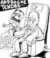 Cartoon: Poutine et Erdogan (small) by Karsten Schley tagged turquie,russie,poutine,erdogan,rapprochement,democratie,valeurs,otan