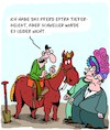 Cartoon: Schneller (small) by Karsten Schley tagged sport,pferdesport,rennen,jockeys,pferdebesitzer,gewinner,tiere,reiten,schnelligkeit