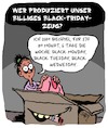Cartoon: Schwarzer Freitag (small) by Karsten Schley tagged black,friday,kinderarbeit,ausbeutung,business,wirtschaft,profite,politik,gesellschaft