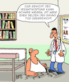 Cartoon: Schwere Verantwortung (small) by Karsten Schley tagged verantwortung,jobs,karriere,arbeitgeber,arbeitnehmer,gesundheit,ernährung,übergewicht,ärzte,patienten