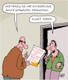 Cartoon: Todsicher!! (small) by Karsten Schley tagged klimawandel,religion,seriösität,wettermodelle,glaube,politik,grüne,wissenschaft,gesellschaft,deutschland