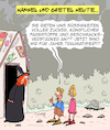 Cartoon: Traumatisiert!! (small) by Karsten Schley tagged jugend,traumata,resilienz,ernährung,allergien,gesundheit,panik,gesellschaft,medien,moden,märchen,literatur