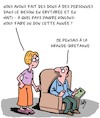 Cartoon: Une petite donation ! (small) by Karsten Schley tagged economie,brexit,approvisionnement,goulets,de,etranglement,empolis,chauffeurs,camions,politique,societe