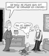 Cartoon: Urgent (small) by Karsten Schley tagged age,bebes,clouches,incontinence,societe