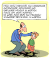 Cartoon: Väter und Söhne (small) by Karsten Schley tagged väter,söhne,zukunft,anstand,ehrlichkeit,geduld,familie,karriere,geld,gesellschaft
