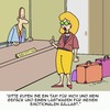 Cartoon: Viel zu schleppen... (small) by Karsten Schley tagged frauen,emotionen,gefühle,stimmungen,psyche,psychologie,reisen,hotels