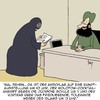 Cartoon: VIEL zu tun! (small) by Karsten Schley tagged islam,terror,terrorismus,religion,religionsfaschismus,moslems,kriminalität,antisemitismus,hass