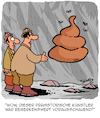 Cartoon: Visionär (small) by Karsten Schley tagged prähistorisches,kunst,höhlen,steinzeit,alter,geschichte,visionen,künstler,zukunft,forschung,wissenschaft,medien,gesellschaft