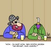 Cartoon: Voll mies! (small) by Karsten Schley tagged gesundheit,jobs,piraten,kneipen,pubs,arbeit,business