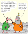 Cartoon: Warum?? (small) by Karsten Schley tagged leben,tod,religion,gott,himmel,sport,ernährung,rauchen,trinken,gesundheit,gesellschaft