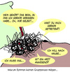 Cartoon: Warum Spinnen keinen Gruppensex (small) by Karsten Schley tagged sex,tiere,gesundheit,gruppensex