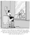 Cartoon: Was für Zeiten! (small) by Karsten Schley tagged anwälte,strafverteidiger,jurastudium,justiz,gefängnisse,verurteilte,richter,polizei,zeugen,kriminalität,bestechung,gesellschaft