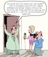 Cartoon: Wissenschaft ist klasse! (small) by Karsten Schley tagged wissenschaft,forschung,biologie,tiere,erde,medien,gesellschaft