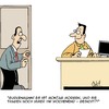 Cartoon: WOCHENENDE (small) by Karsten Schley tagged arbeit,arbeitgeber,arbeitnehmer,wochenende,jobs,wirtschaft,business,büro