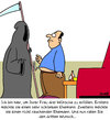 Cartoon: Wünsche (small) by Karsten Schley tagged liebe,ehe,tod,männer,frauen,beziehungen,rauchen,gesundheit