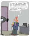 Cartoon: Zuviel Stau! (small) by Karsten Schley tagged politik,presse,reporter,medien,pressekonferenzen,verkehr,verkehrsministerium,staus,straßeninfrastruktur,investitionsstau,transportkosten,baustellen,haushaltsmittel,politikversagen,gesellschaft