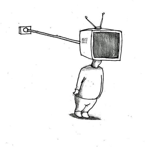 Cartoon: Pulling the plug (medium) by urbanmonk tagged technology,philosophy