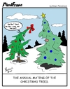 Cartoon: MINDFRAME (small) by Brian Ponshock tagged christmas,tree
