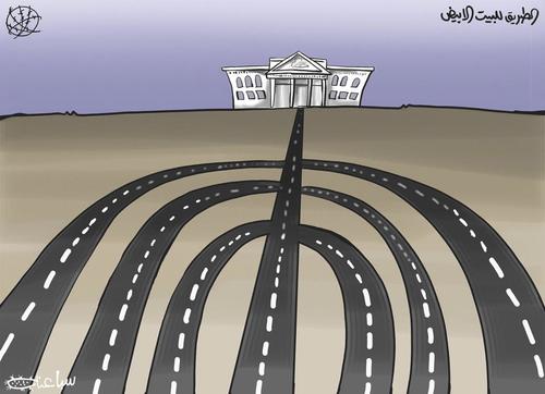 Cartoon: American Election (medium) by sabaaneh tagged usa