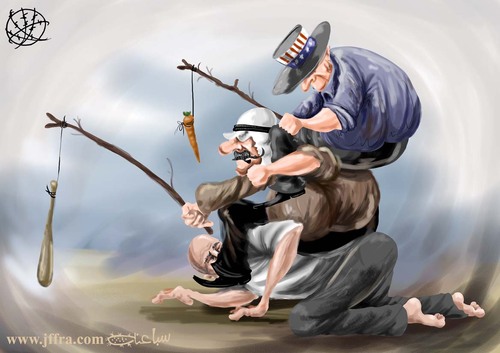 Cartoon: Arab regimes (medium) by sabaaneh tagged arab,regimes
