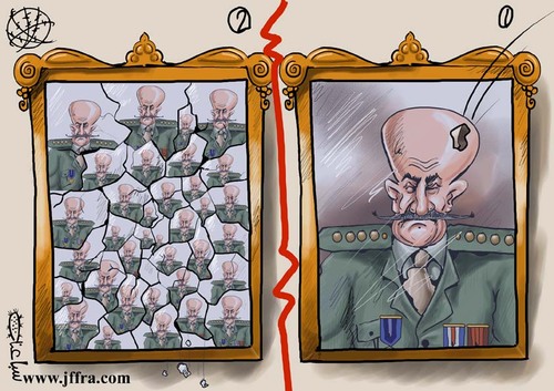 Cartoon: Dictator (medium) by sabaaneh tagged dictator