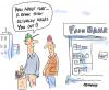 Cartoon: Help (small) by John Meaney tagged food,bank,eat