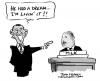 Cartoon: The First Black President (small) by John Meaney tagged black,president