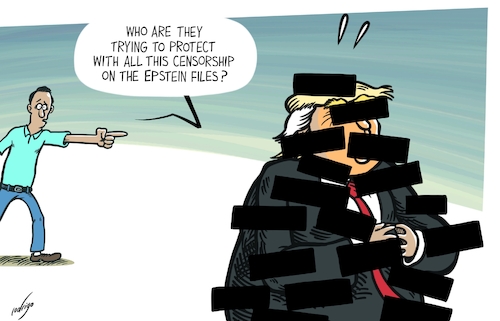 Cartoon: Epstifled Files (medium) by rodrigo tagged usa,epsteinfiles,trump,epstein,justice,trafficking,abuse,misconduct,documents,archives,jeffreyepstein,donaldtrump,crime,international,politics,billionaires,epsteinisland,usa,epsteinfiles,trump,epstein,justice,sex,trafficking,abuse,misconduct,documents,archives,jeffreyepstein,donaldtrump,crime,international,politics,billionaires,epsteinisland