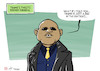 Cartoon: A Bug in the Matrix (small) by rodrigo tagged donald,trump,matrix,morpheus,twitter,tweet,politics