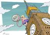 Cartoon: Boriscide (small) by rodrigo tagged brexit boris johnson eu europe uk london england great britain big ben politics international economy