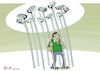 Cartoon: Deprivacy (small) by rodrigo tagged video surveillance privacy security cameras cctv crime police human rights society education
