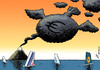 Cartoon: Financial eruption (small) by rodrigo tagged iceland volcano airline airway europe halt eu european union airport travel crisis eruption