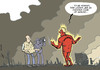 Cartoon: Forest fires (small) by rodrigo tagged forest,fire,arson,negligence,fireman,firemen,fighter,human,torch