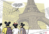 Cartoon: MICE tourism (small) by rodrigo tagged meetings incentives conferences events mice tourism paris parisian eiffel tower