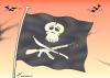 Cartoon: New flag for Guinea-Bissau (small) by rodrigo tagged africa murder nino vieira president violence drugs weapons guns guinea bissau