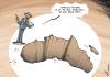 Cartoon: Obama speaks to Africans (small) by rodrigo tagged obama,usa,president,africa,poverty,famine,poor,visit,corruption,economy