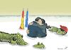 Cartoon: Spain turns lefter (small) by rodrigo tagged spain elections left podemos psoe politics europe catalonia crisis economy