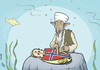Cartoon: Terror in Norway (small) by rodrigo tagged norway anders behring breivik terror atack bomb terrorist osama bin laden