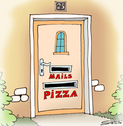 Cartoon: pizza (medium) by Svetlin Stefanov tagged pizzapitch