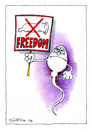 Cartoon: Freedom (small) by Svetlin Stefanov tagged freedom