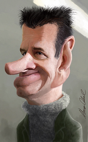 Cartoon: dunga (medium) by alvarocabral tagged caricatura,caricature